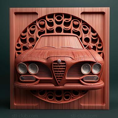 3D мадэль Alfa Romeo 2600 (STL)